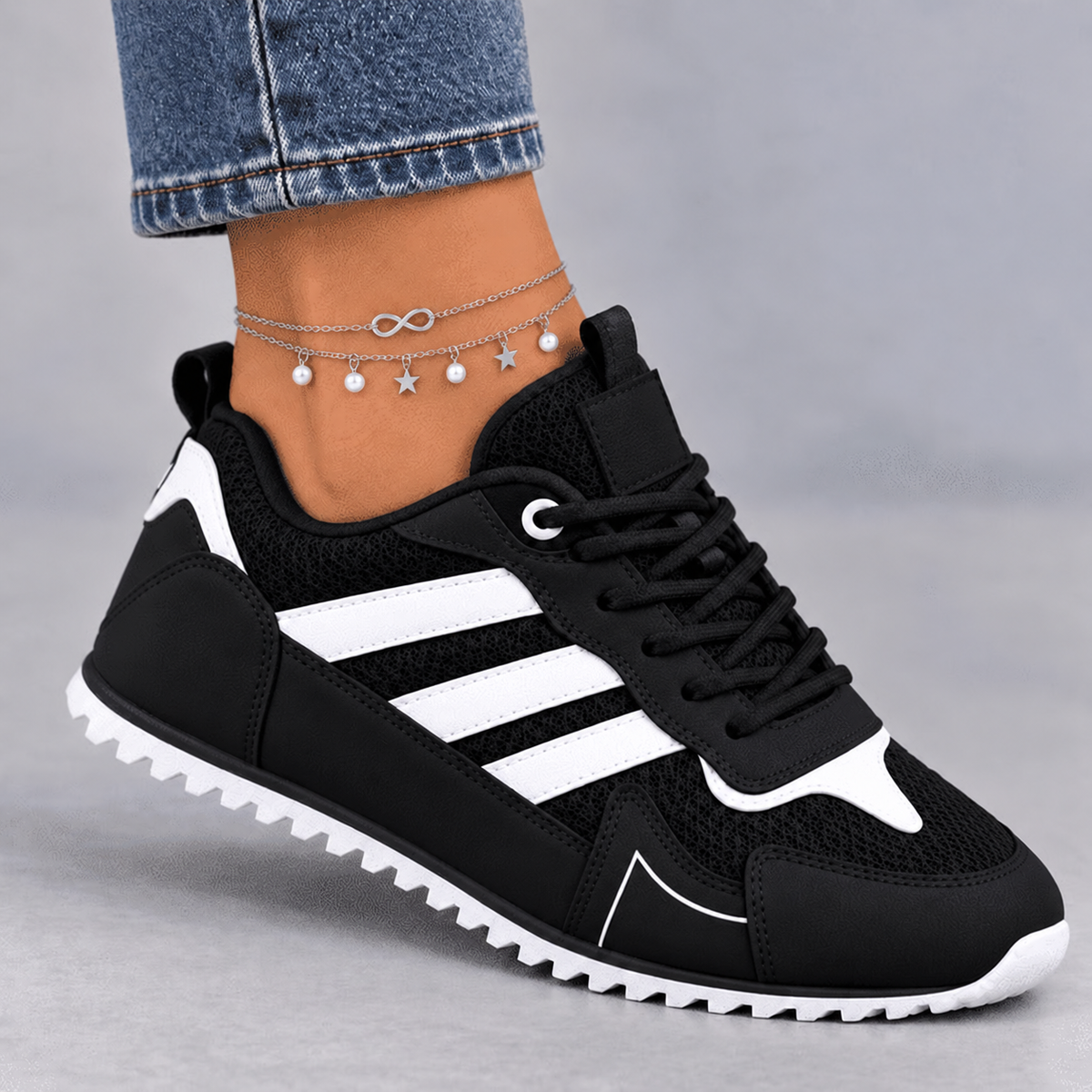 Retro Runner Sneakers for Women