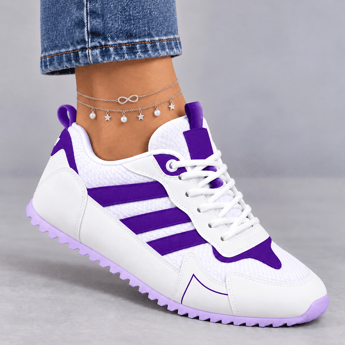 Retro Runner Sneakers for Women